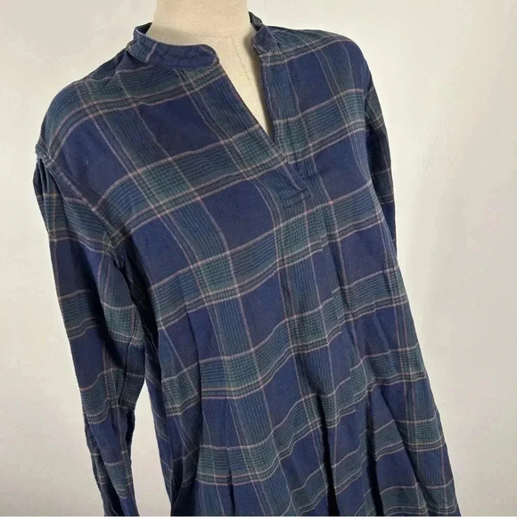 🌟UNIQLO COTTON PLAID  DRESS S - Picture 5 of 13